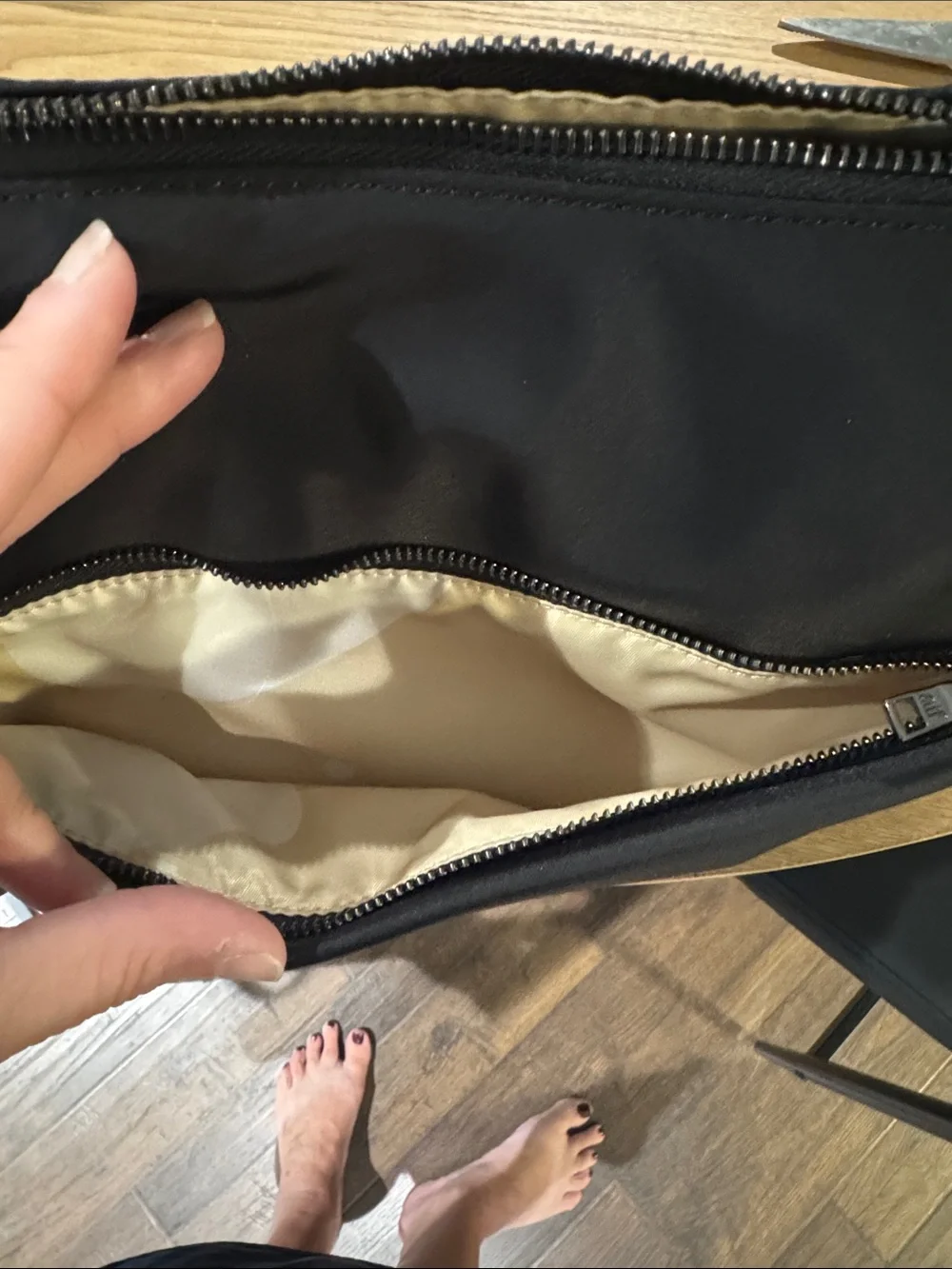 Alf the Label the Jacky Pram Caddy-Black /gunmetal  Bag
